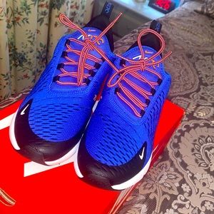 Multi colored Air Max 270s